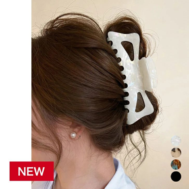 Rakuten - 韓国風 バンスクリップ ヘアクリップ ヘアアクセ レディース 結婚式パーティ女性 まとめ髪グッズ新作