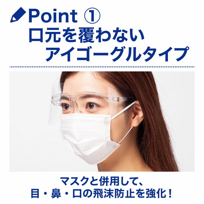 医療用 フェイスシールド メガネタイプ スマイルアップ アイカバー 低反射・高透明 目をガード おしゃれ Sタイプ《フレームセット》カラーフレーム(全4色) お手入れ簡単 簡単 お手入れ お手持ちのマスクと併用可能 アイガード アイシールド　かわいい 医療 軽量