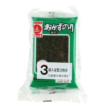 味付け海苔 おかずのり 6切6枚×30束