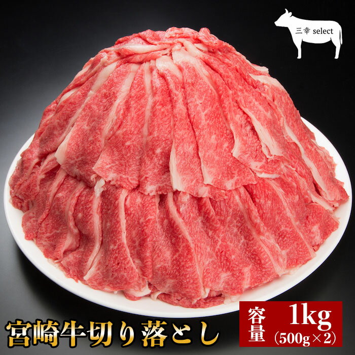 【宮崎牛切り落とし1kg A4ランク】母の日 プレゼント 内