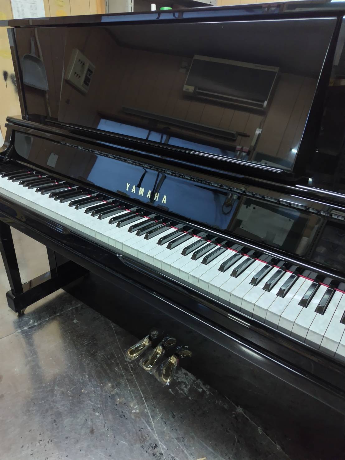 【3年保証】X支柱 ヤマハ UX10A 中古ピアノ 1992年製 YAMAHA 優良美品