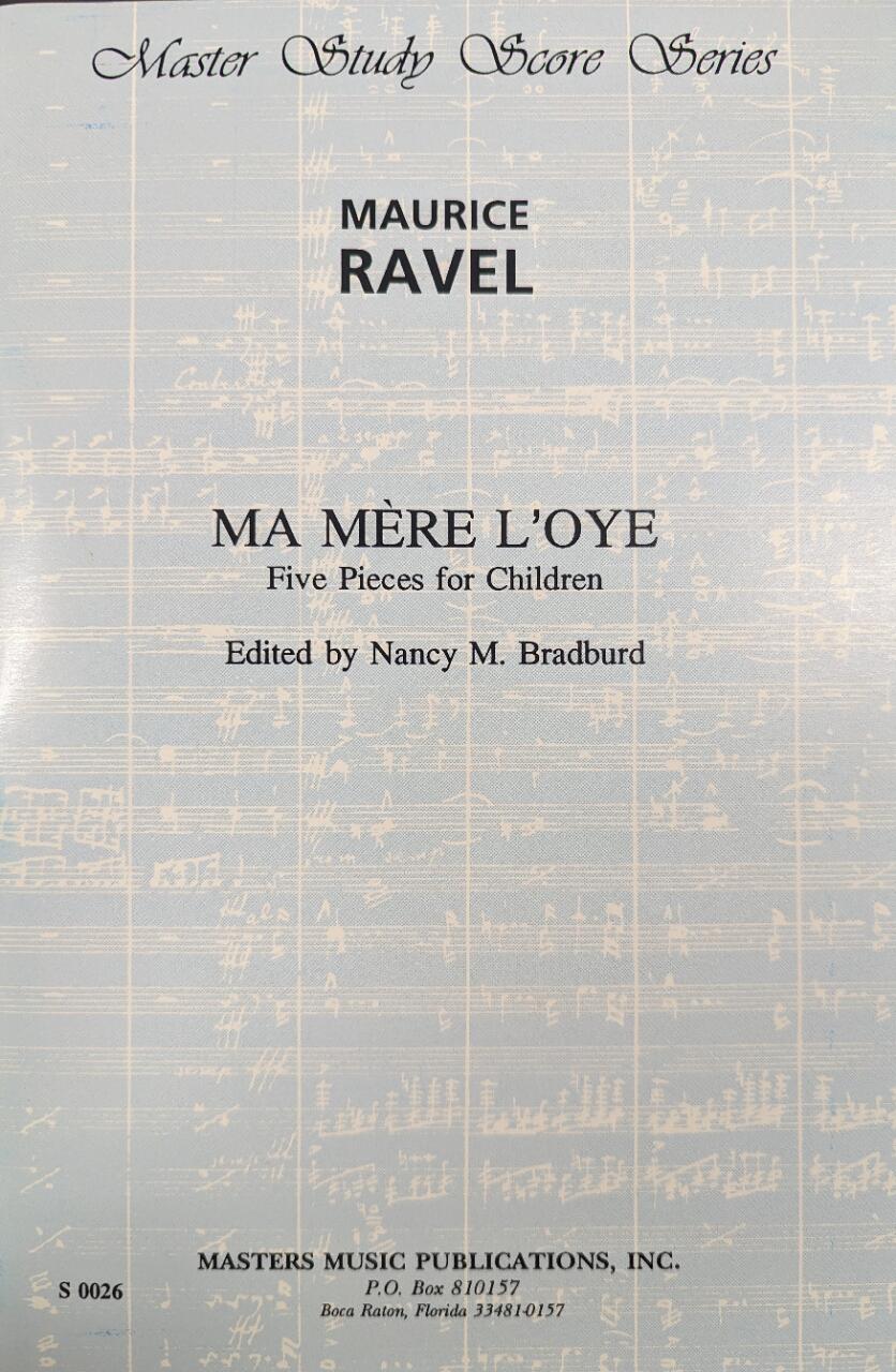 乐天商城 - スタディスコア ラヴェル マ・メール・ロワ RAVEL MA MERE L'OYE Masters Music マスターミュージック