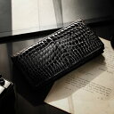 クロコダイル 無双 メンズ 長財布 シャイニング 加工 センター取り 一枚革 日本製 束入れ 全11色 鰐革 紙幣入れ 札入れ 紳士 男性用 ワニ革 プレゼント...