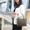 バッグ レディース フォーマルバッグ 2WAY ハンドバッグ サフィアーノ レザー 牛床革 ブランド Mia Borsa 斜め掛け ショルダー 牛床革 シンプル...