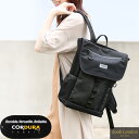 CORDURA(R) リュック レディース 撥水 A4 かぶせ 14L 通勤 通学 女子 おしゃれ ブランド doob London ビジネス ノートパソコン タブレット バックパック リュックサック 大容量 ブラック 軽量 マザーズバッグ ギフト プレゼント 母の日 実用的 5F (09000181r)