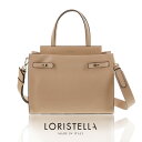 【10%OFFクーポン!】バッグ レディース ハンドバッグ 通勤 a5 ブランド LORISTELLA ロリステッラ 2way ショルダー 斜めがけ 肩掛け 本革 牛革 イタリア製 きれいめ 卒業式 入学式 ギフト プレゼント 母の日 4FB (07000402r)