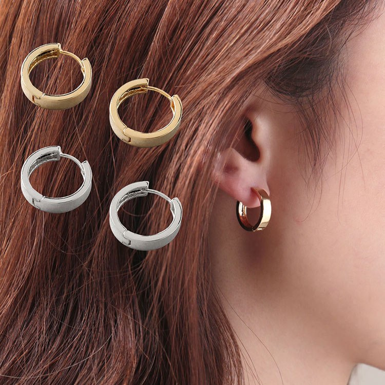 ニッケル フリー フープ ピアス ニッケルフリー 低アレルギー 素材 両耳用 金属アレルギー 【ネコポスで送料無料】【返品交換不可】 浴衣 に 合う ギフト プ...