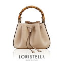 バッグ ロリステッラ 本革 バッグ レディース 2way ショルダーバッグ LORISTELLA 斜めがけ 軽量 レザー 巾着 牛革 浴衣 に 合う ギフト プレゼント 4FB (07000528r)