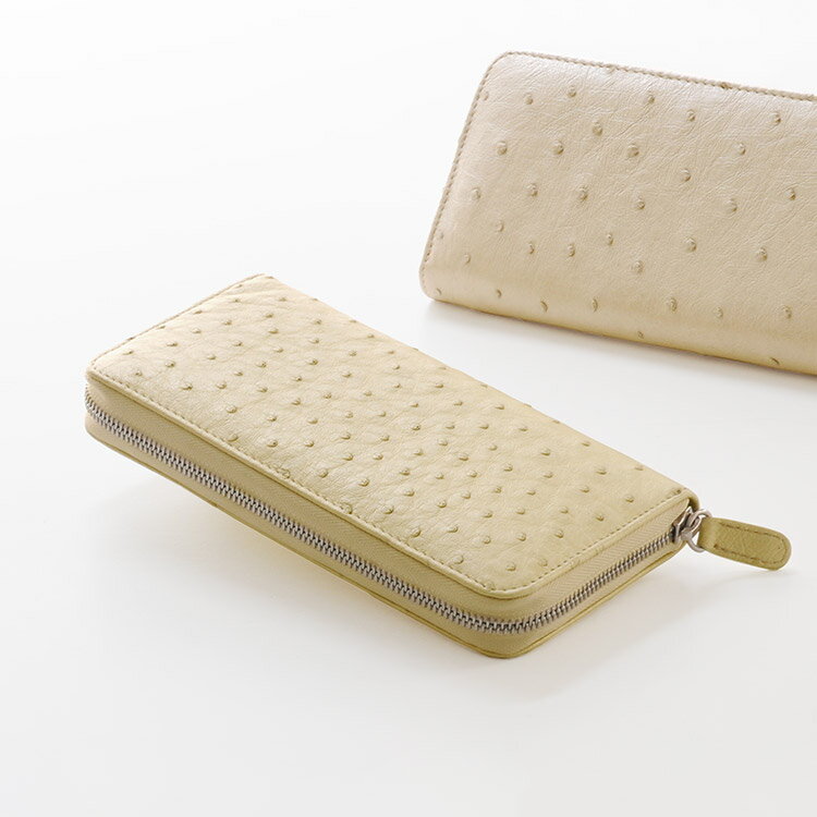 楽天市場】長財布 オーストリッチ（カラーゴールド）の通販