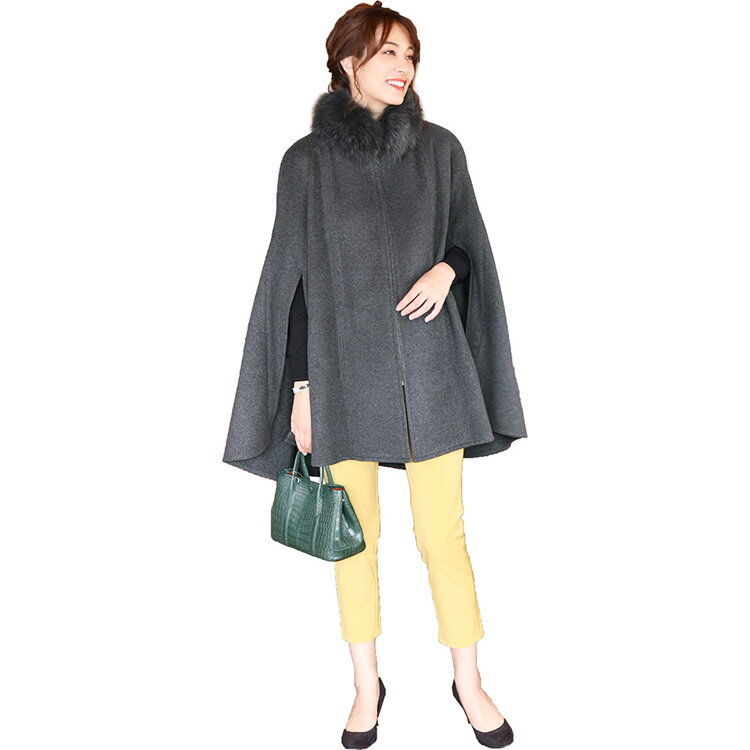 楽天市場】カシミア ポンチョ(カラーグレー)(レディース 楽天市場】カシミア ポンチョ(カラーグレー)(レディース