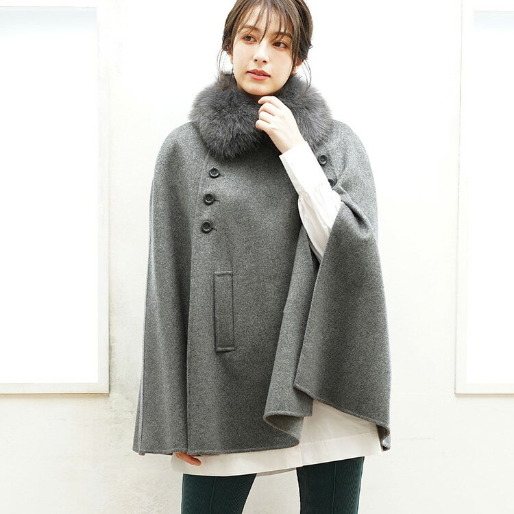 楽天市場】カシミア ポンチョ(カラーグレー)(レディース 楽天市場】カシミア ポンチョ(カラーグレー)(レディース