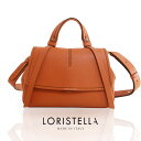 ハンドバッグ バッグ レディース 2way ショルダー ブランド LORISTELLA イタリア 本革 ハンドバッグ フラップ きれいめ 大人 小さめ レザーバッグ 斜めがけ ロリステッラ フォーマル 牛革 通勤 卒業式 入学式 母 黒 4FB (07000467r) ギフト プレゼント