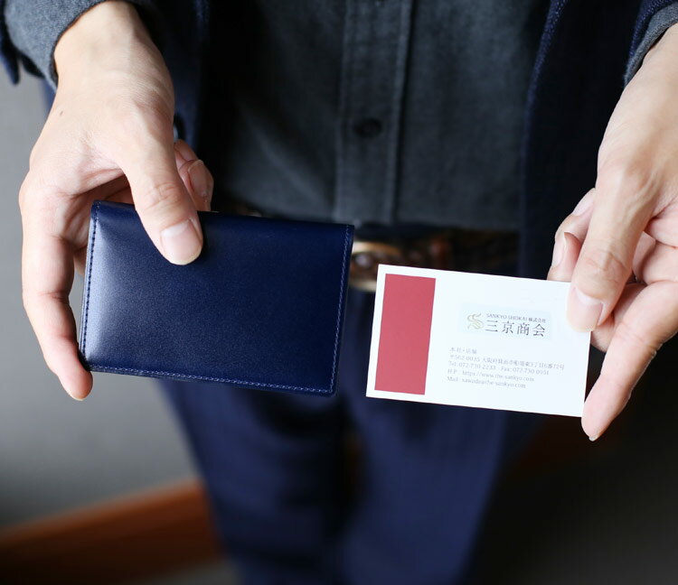 PRAIRIE プレリー コードバン 日本製 名刺入れ メンズ カードケース【名入れ 可能】ナチュラルコードバン PRAIRIEGINZA 馬革 革 本革財布 コードバン 本革 オシャレ 上質 笹マチ プレゼント 名刺ケース クリスマス ギフト 4FC(09000490-mens-1) 一粒万倍 春財布 3