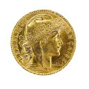 フランス マリアンヌ 金貨 1903年 6.4g 21.6金 イエローゴールド コレクション アンティークコイン Gold