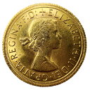 エリザベス二世ヤングヘッド金貨 聖ジョージ竜退治