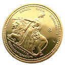 ウナとライオン金貨 ジブラルタル イエローゴールド 22金 1989年 4g コレクション アンティークコイン