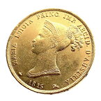 マリア・ルイーザ 金貨 イタリア パルマ 40リラ 1815年 12.8g 21.6金 イエローゴールド コレクション Gold