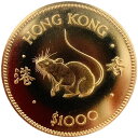 干支子金貨 ネズミ 鼠 香港 1984年 22金 15.9g コイン イエローゴールド コレクション Gold【未使用】