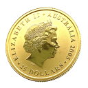 オーストラリア金貨 エリザベス女王 イエローゴールド 2005年 7.9g 22金 コレクション Gold