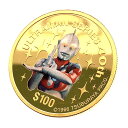 ウルトラマン 40周年記念コイン 1オンスカラー金貨 ツバル 2006年 24金 純金 31.1g 1オンス イエローゴールド コイン GOLD コレクション 美品 1
