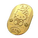 ハローキティ金貨 楕円 HELLOKITTY コイン 5.2g 純金 K24 イエローゴールド コイン GOLD コレクション 美品