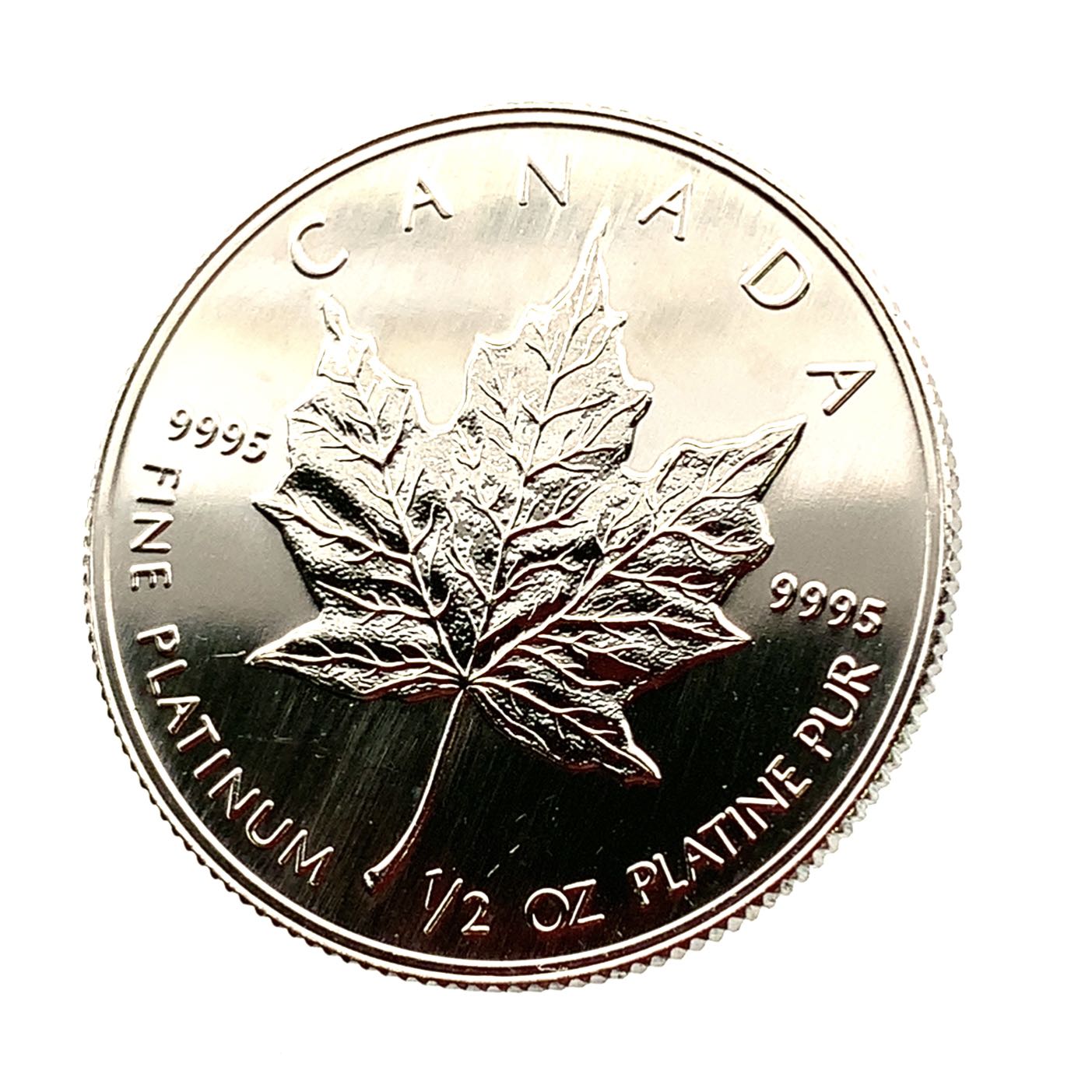 メイプルリーフプラチナ貨#2