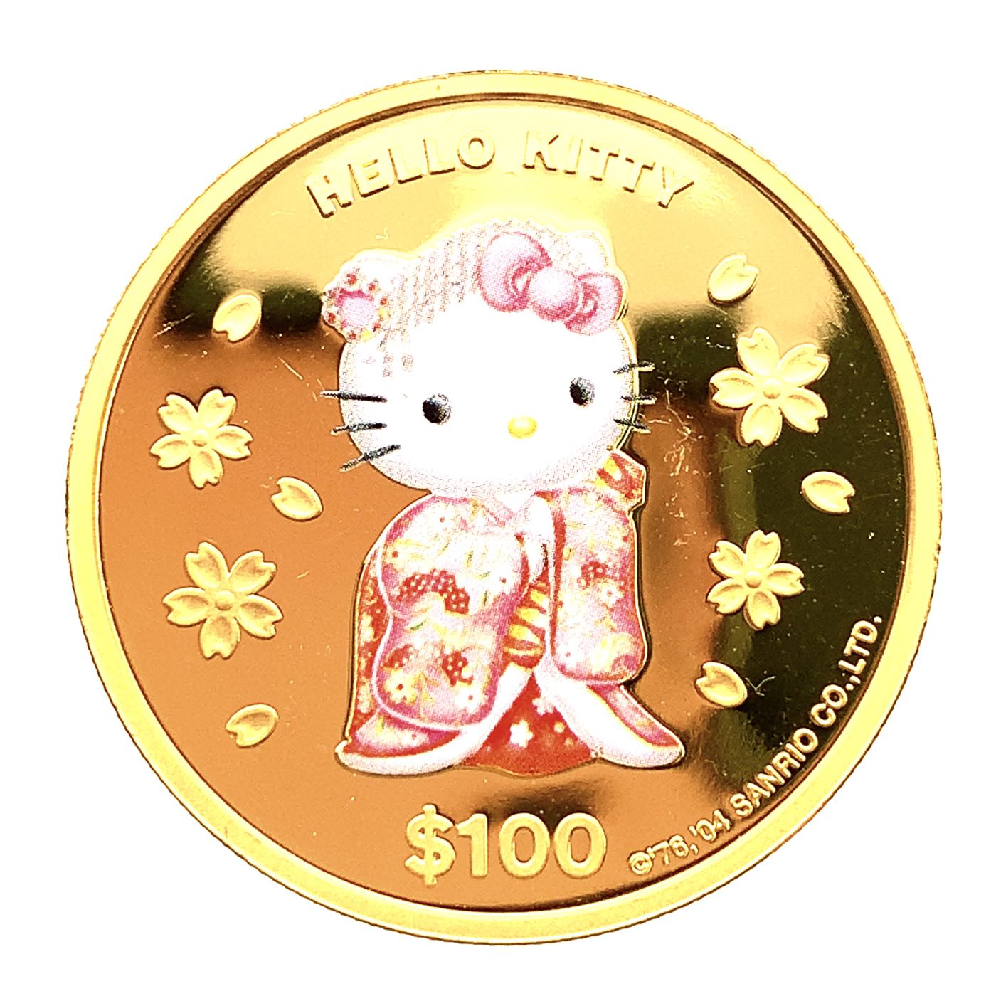 i n[LeB HELLO KITTY 2004N 1IX 31.1g 24  J[RC CG[S[h RNV Gold