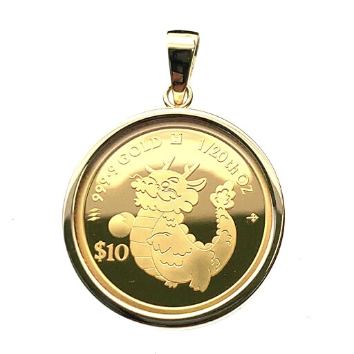 【新品】2024年 龍 金貨 3.77g 1/20オンス 新年 干支金貨 純金 英国王立造幣局 両面保護ガラス付 発行証明書 【新品】2024年 龍 金貨 3.77g 1/20オンス 新年 干支金貨 純金 英国王立造幣局 両面保護ガラス付 発行証明書