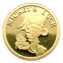 ディズニー金貨 ミッキー アメリカ 24金 純金 7.7g コイン イエローゴールド コレクション Gold