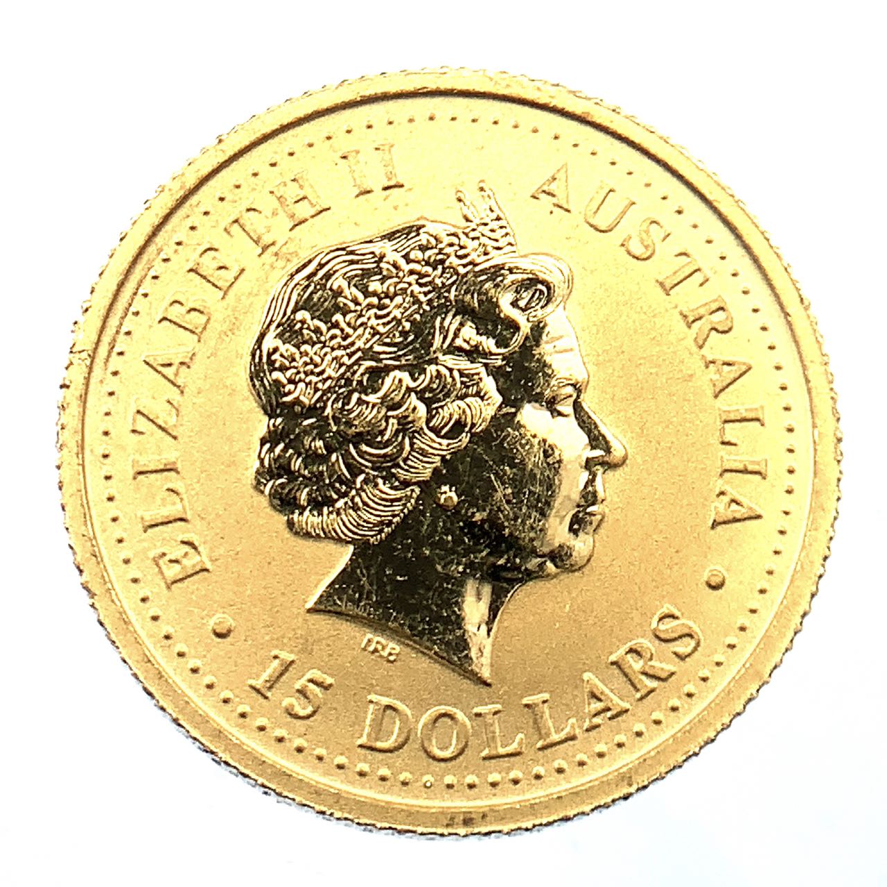 39宝飾販売店の干支 さる 金貨 オーストラリア 2004年 K24 純金 3.1g コイン 1/10オンス イエローゴールド コレクション Gold｜アングル2