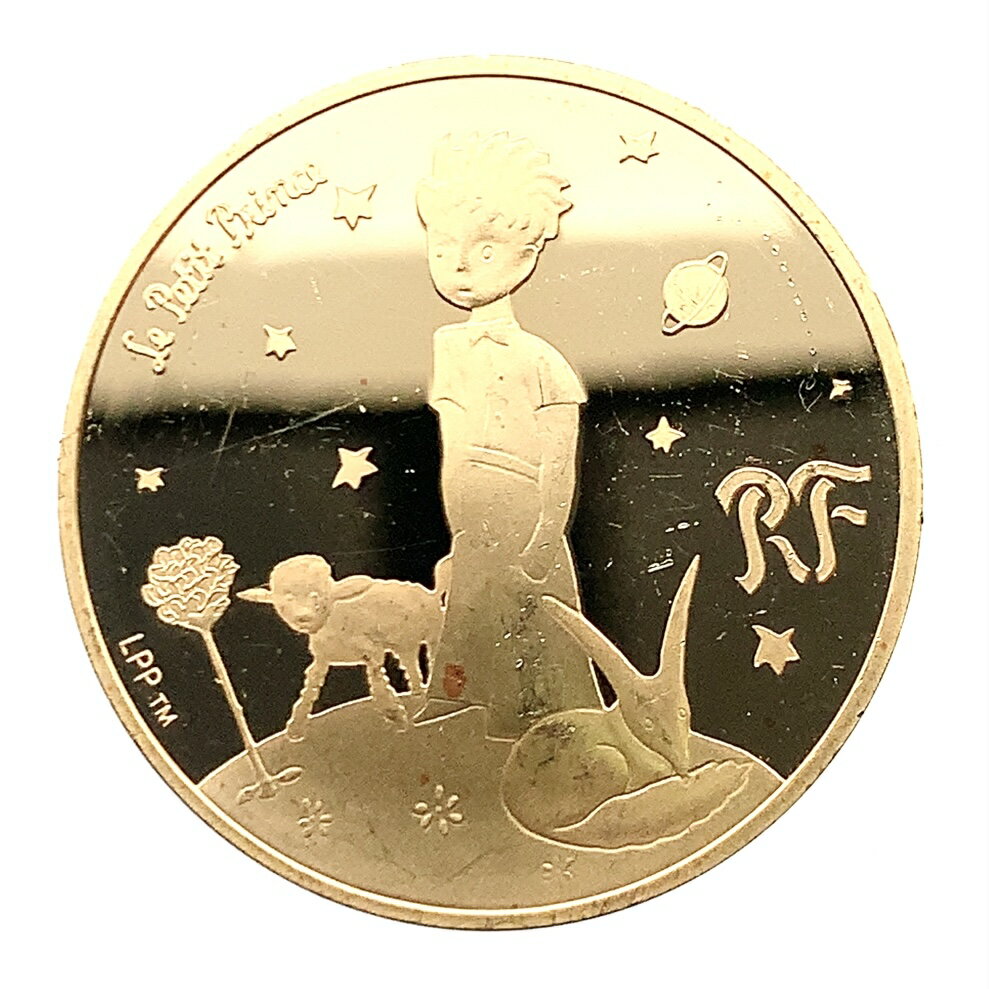 2015年 星の王子さま金貨 22金 8.4g イエローゴールド