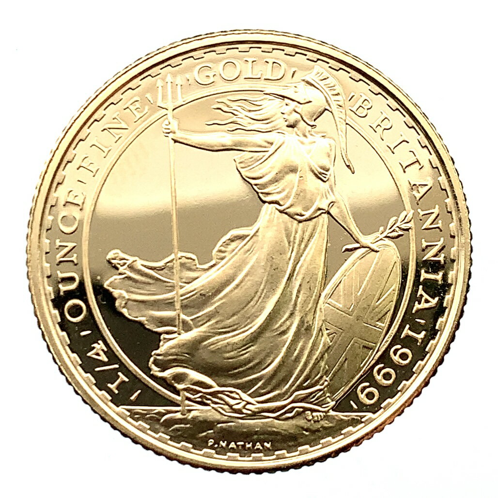 ブリタニア 女神 金貨 BRITANNIA 1999年 8.5g ゴールド 22金 エリザベス2世 イギリス コレクション