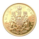 カナダ金貨 英連邦 カナダ建国100周年記念 エリザベス二世 1967年 22金 18.2g 国章 「海から海へ」銘 記念幣 イエローゴールド GOLD コレクション 美品