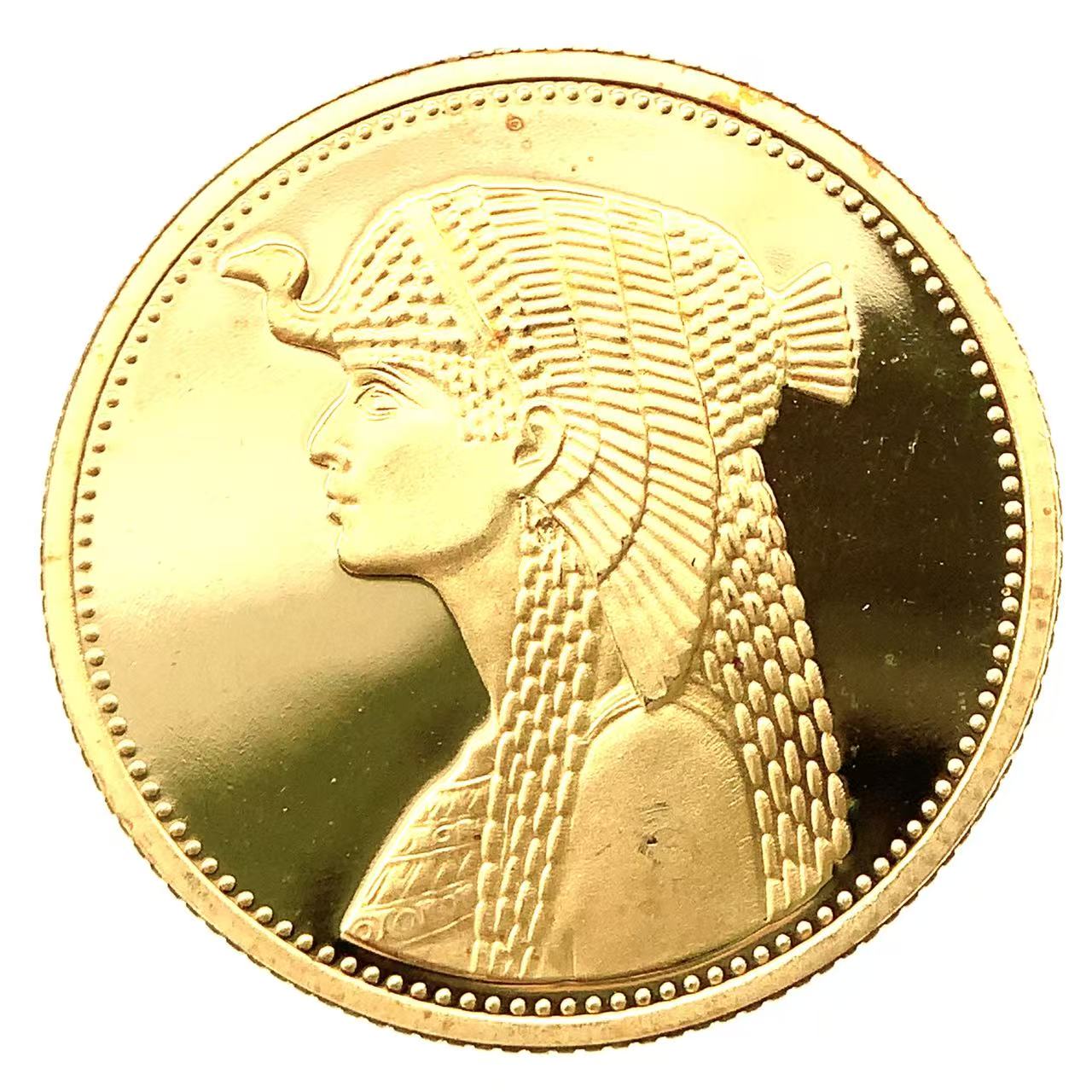 クレオパトラ金貨 エジプト 50ポンド 1993年 21.6金 8.4g イエローゴールド コレクション アンティーク..