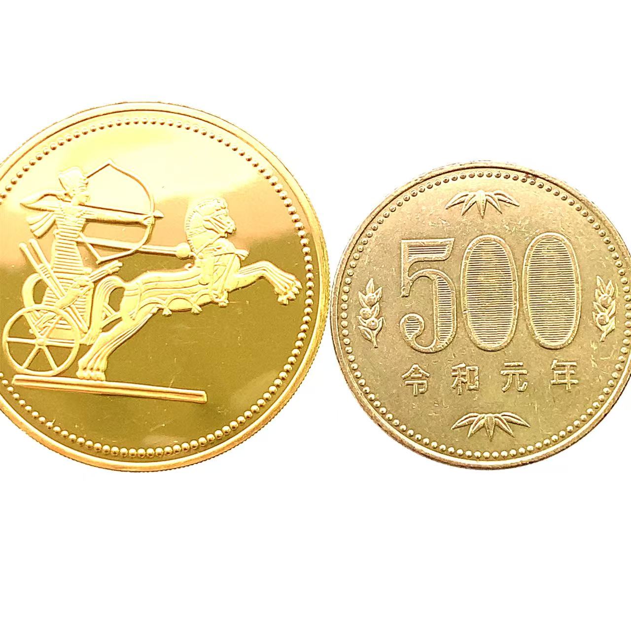39宝飾販売店の古代戦車 100ポンド金貨 エジプト 1988年 21.6金 17.6g イエローゴールド コレクション アンティークコイン Gold｜アングル3