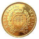 サンマリノ 紋章図 1スクディ金貨 1975年 2.9g K22 コインペンダント コレクション