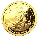 オーストラリア 15ドル金貨 2008年 K24 純金 3.1g コイン 1/10オンス イエローゴールド コレクション Gold
