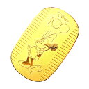 ミッキー ディズニー金貨 楕円 10.3g 24金 純金 イエローゴールド コレクション Gold 美品