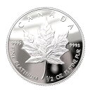 メイプルリーフ プラチナ貨 1989年 15.5g 1/2オンス PT999 エリザベス女王 カナダ王室造幣局 コイン コレクション