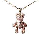 ピンクサファイヤ 1.44ct ペンダントトップ ネックレス K18PG ピンクゴールド 5.4g 45cm