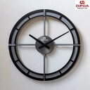 【DIPOA(ディポア)】掛け時計 おしゃれ 木製 bicycle wheel 40cm 大きめ レトロ 欧州 ドイツ 木製 Wood 壁掛け時計 静音 WN118BL 壁掛け時計 ナチュラル 贈り物 プレゼント 御祝 リビング オフィス 寝室 新居 インテリア ギフト 壁掛け