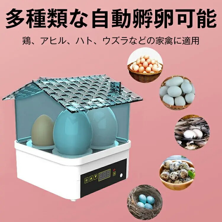自動孵卵器 孵卵器 孵化器 卵 インキュベーター 手動転卵式 検卵ライト 鳥類 にわとり 鶏 ミニ孵卵機 ..