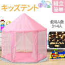 テント 子供用 室内 子供用テント 子供テント キッズテント LED ライト ハウス 折り畳み式 テントハウス ボールハウス 子供 おしゃれ クリスマスプレゼン...
