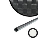 R&G Epoxy Carbon fibre tube wound PW(1k) 4.0mm x 3.0mm 10.2g 1M(3)