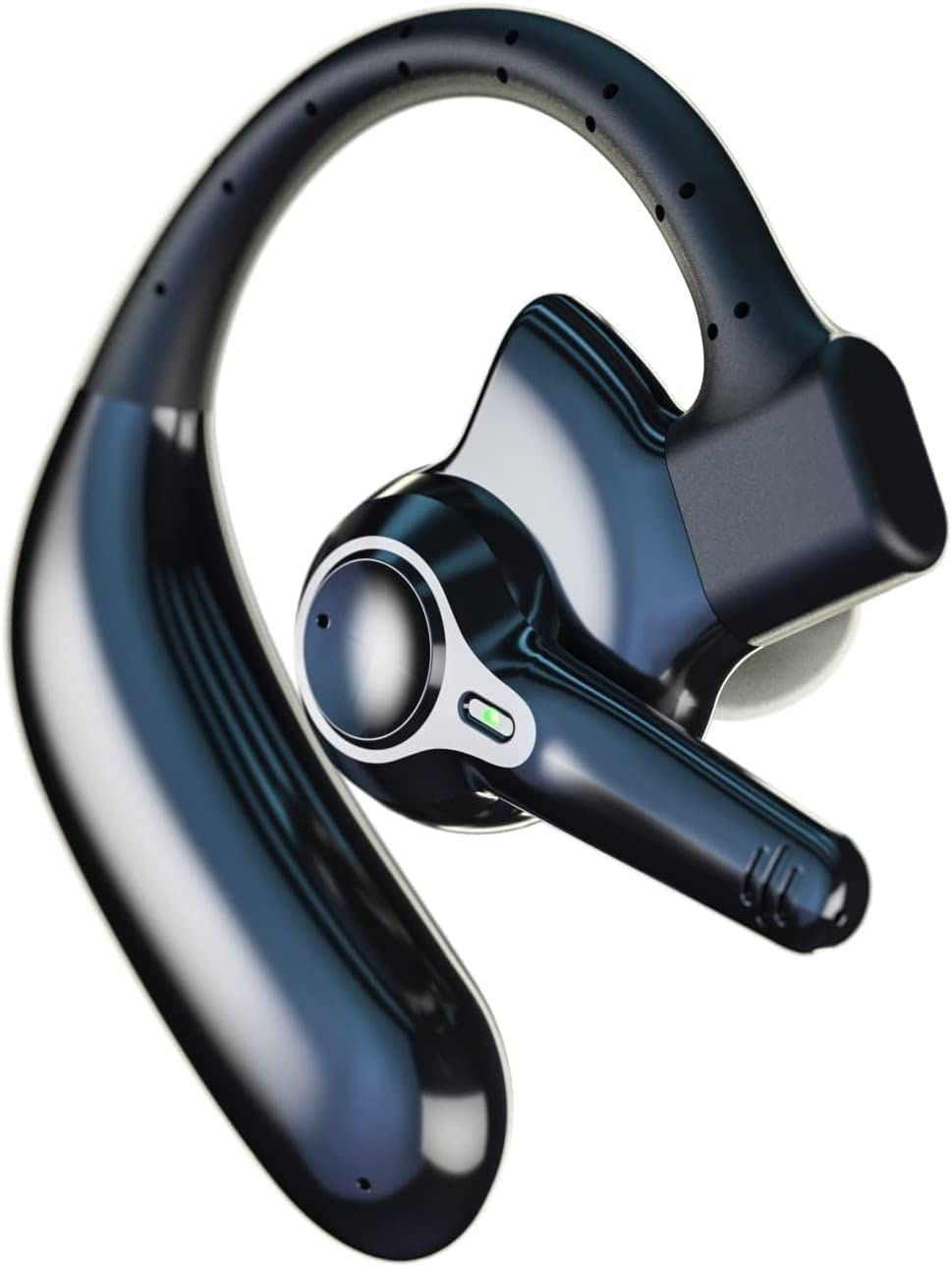 【2023新作 Bluetooth5.3 ワイヤレスヘッドセット】Bluetoothヘッドセット ワイヤレスイヤホン Bluetoothイヤホン ブルートゥースイヤホン ビジネスヘッドセット 耳掛け型 片耳イヤホン 片耳ヘッドセット フィット感抜群