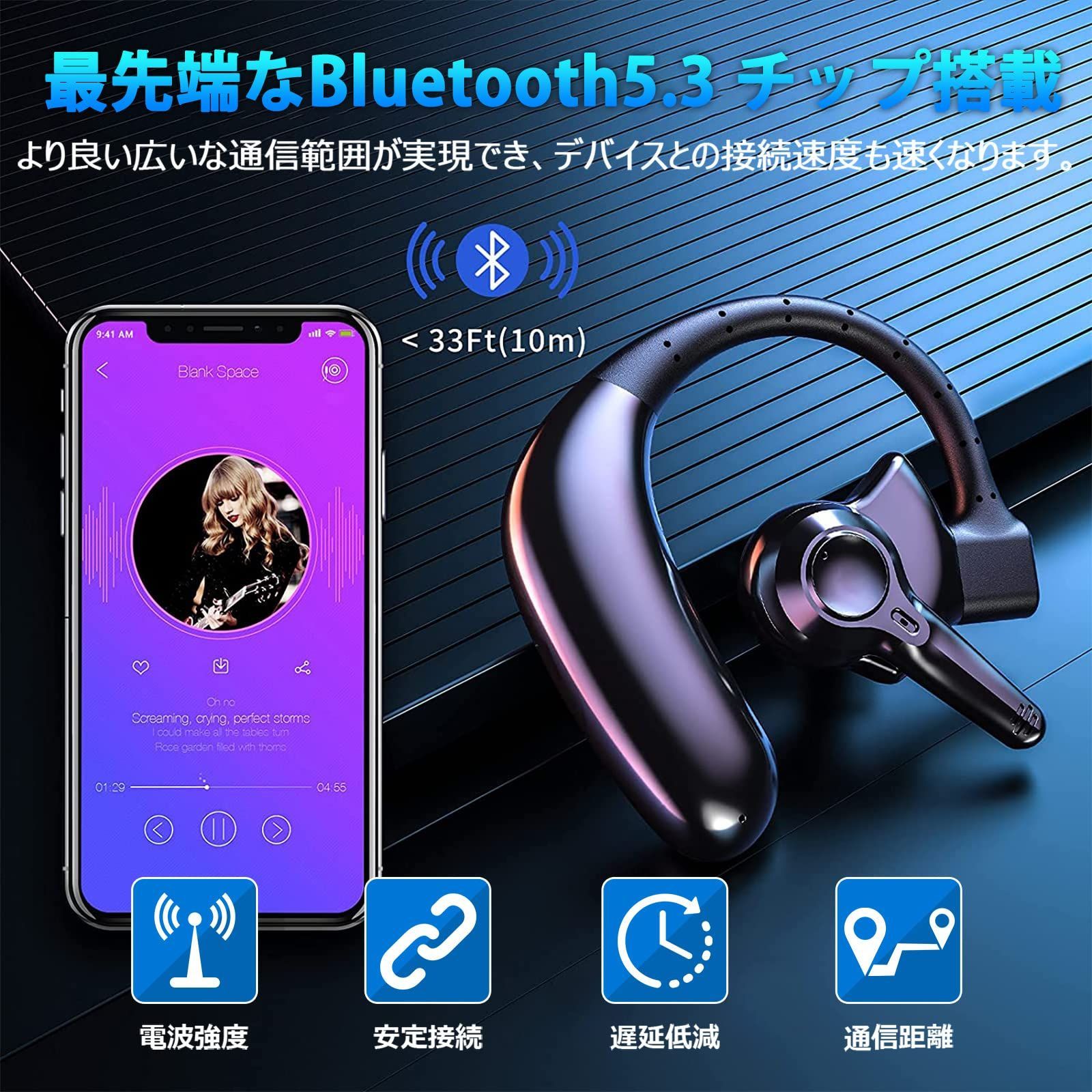 【2023新作 Bluetooth5.3 ワイ...の紹介画像2
