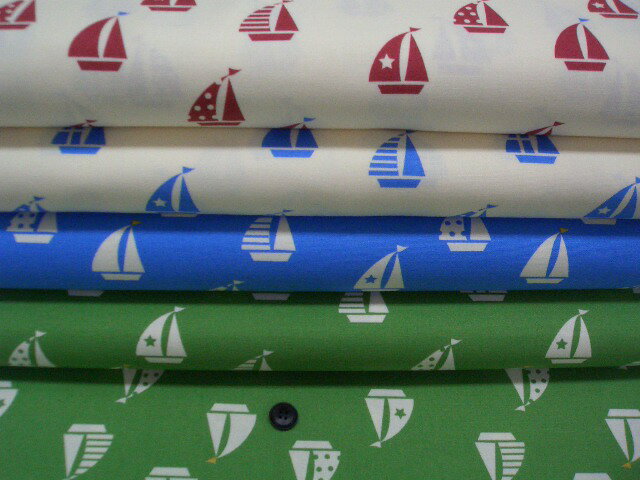 ヨット /puti de pome入園・入学グッズ、レッスンバック・お弁当袋・体操着袋・巾着袋などに！