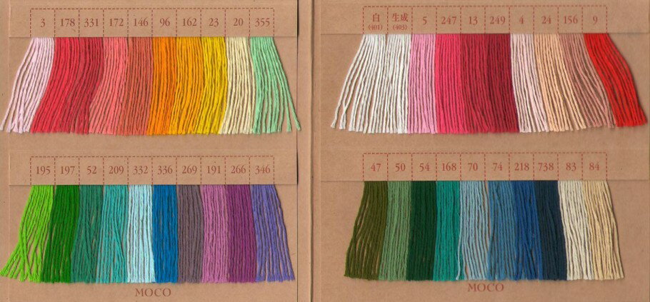 MOCOスタンダード＜手ぬいステッチ糸＞【フジックス】 2