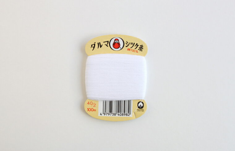ダルマしつけ糸（カード巻）【ダルマ】