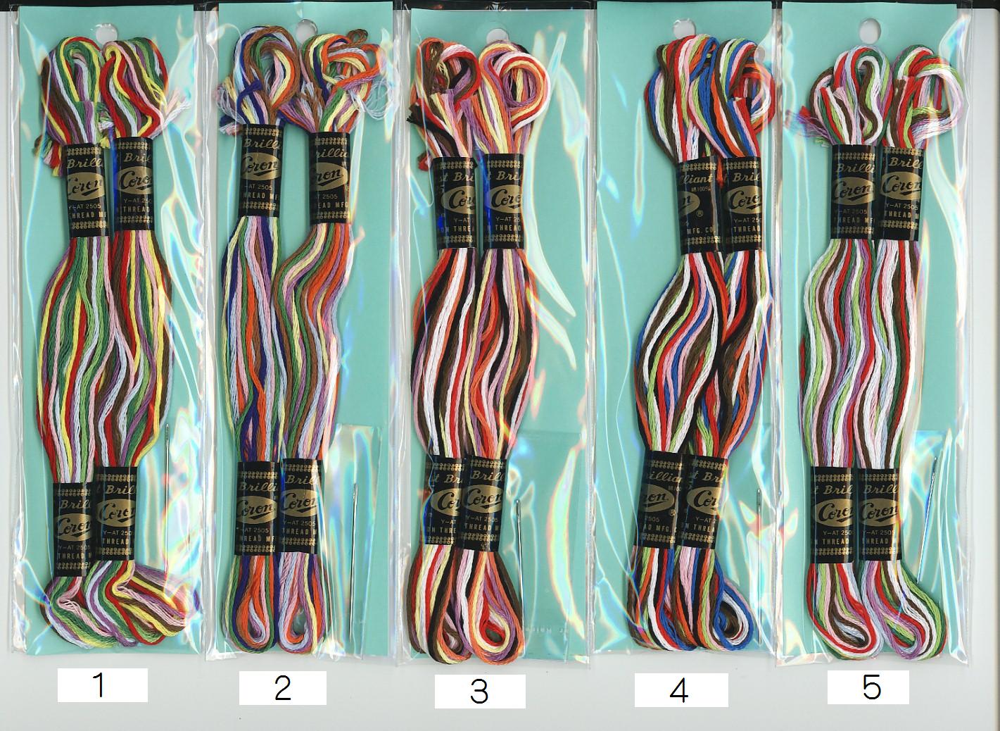 ＃25刺しゅう糸/2本＜針付＞のサムネイル